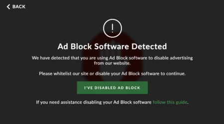 IPTV AdBlock Detection