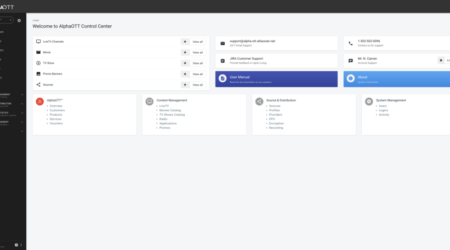 ¡Nuevo! Interfaz de usuario de administración de middleware de IPTV