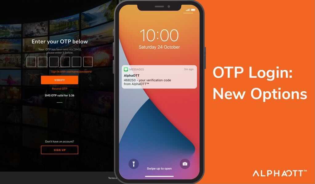 Adicionar login OTP via SMS & login social com FB